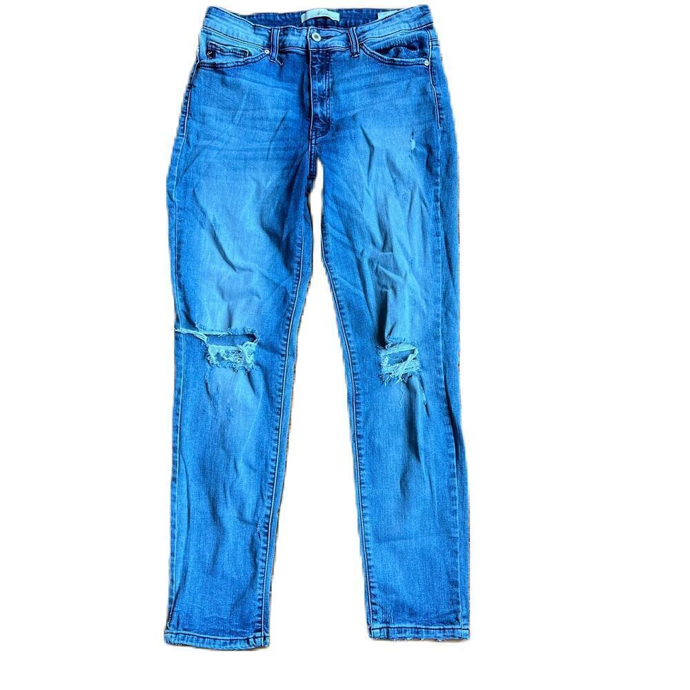 Kancan Cherish High Rise Super Skinny Jeans Medium Wash Size 27